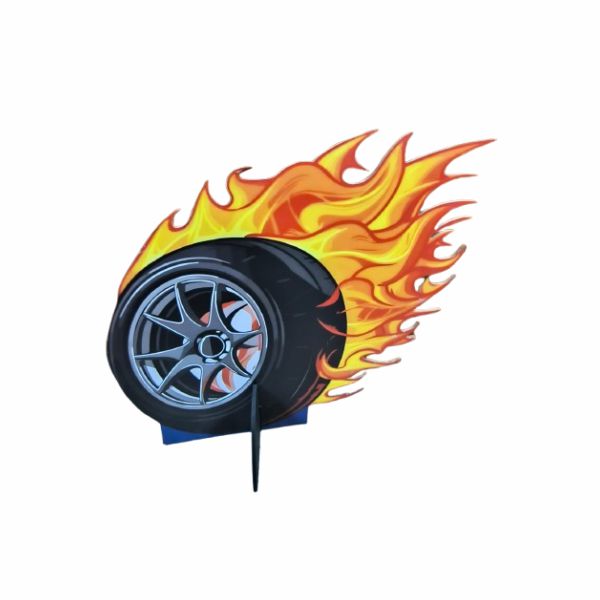 Roda Hot Wheels - Totem de Chão 